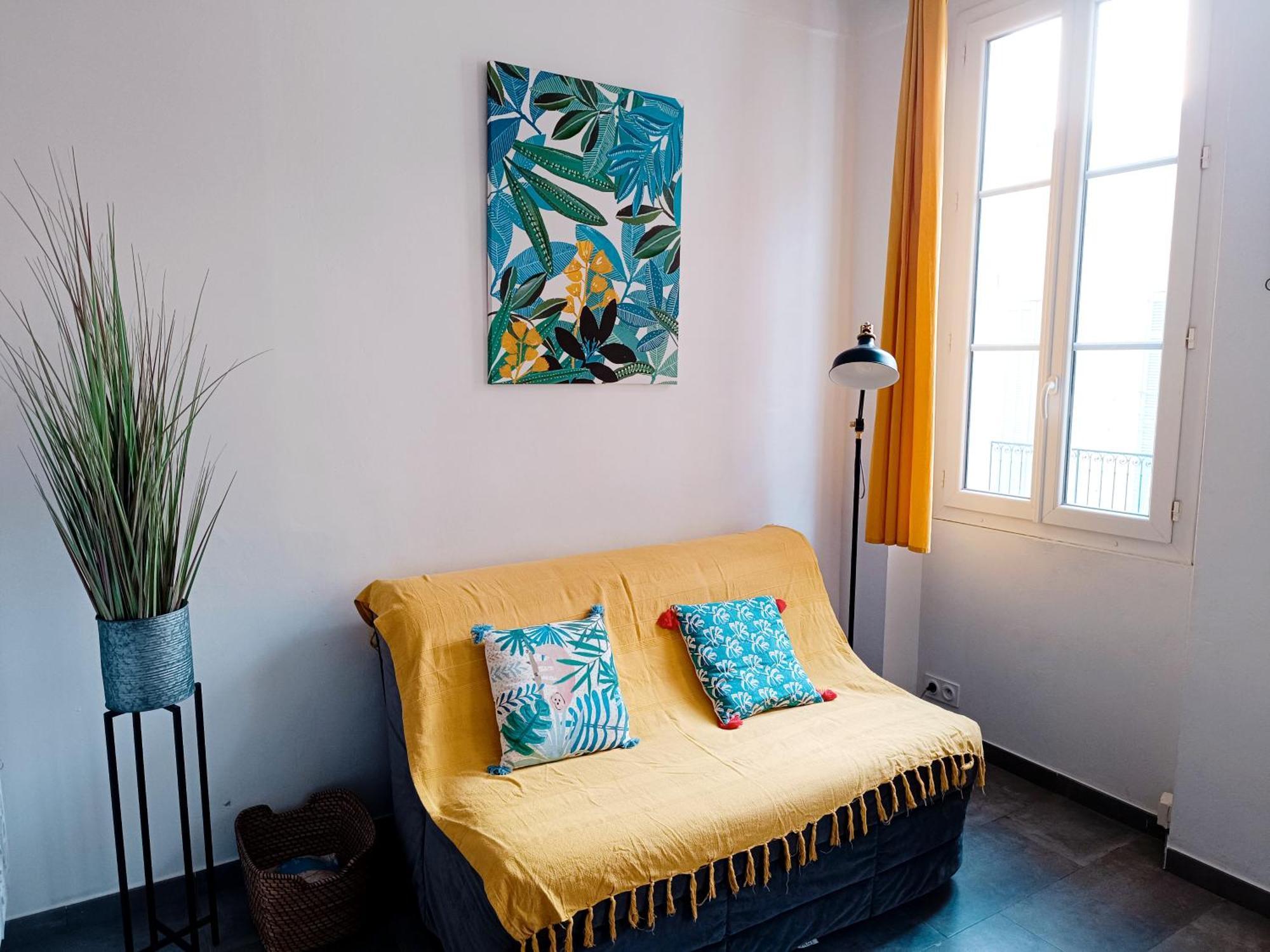 Grand 2 Pieces Renove Climatise, Vieil Antibes, Proche Port Apartment ภายนอก รูปภาพ